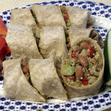 Vegetable Bean Burrito
