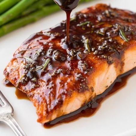 Balsamic Glazed Salmon