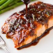 Balsamic Glazed Salmon