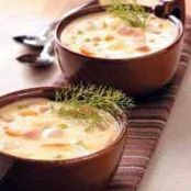 Cheddar Ham Soup