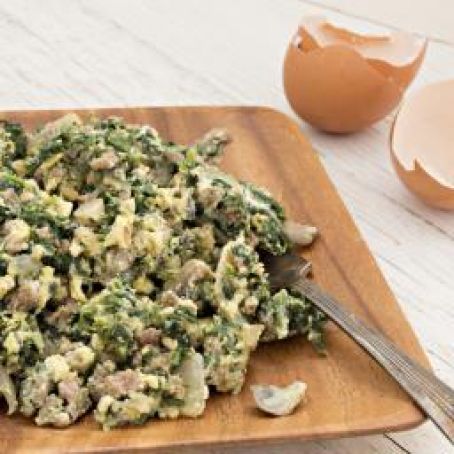 Joe's Special Spinach with Eggs