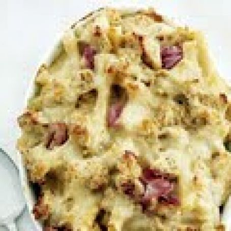 Croque Monsieur Mac and Cheese