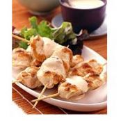 Grilled Chicken Skewers with Satay Sauce