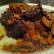Mushroom Slow Cooker Roast Beef