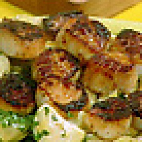 Sea Scallops with Vermouth