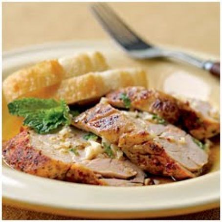 Mojito Pork Tenderloin with Mojo Sauce