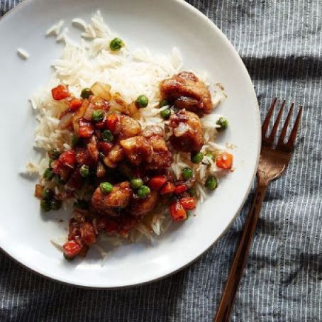 Chinese Chicken with Black Pepper Sauce For 2