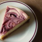 Raspberry Swirl Cheesecake
