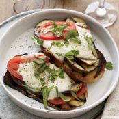 Open-Face Grilled Eggplant Sandwiches