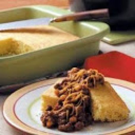 Corn Bread Sloppy Joes