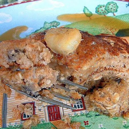 Oatmeal Cookie Pancakes