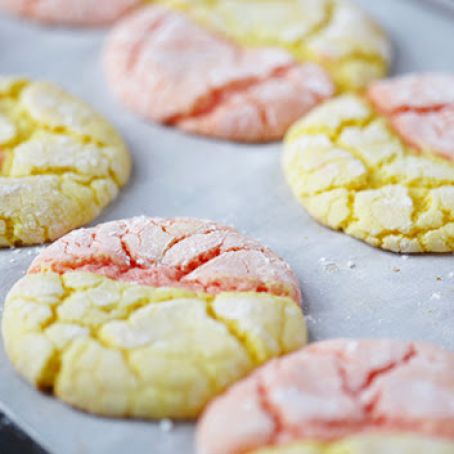 Strawberry Lemonade Cookies