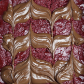 Red Velvet Nutella Brownies