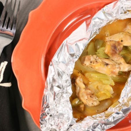 Baked Chicken Breast in Foil Packets
