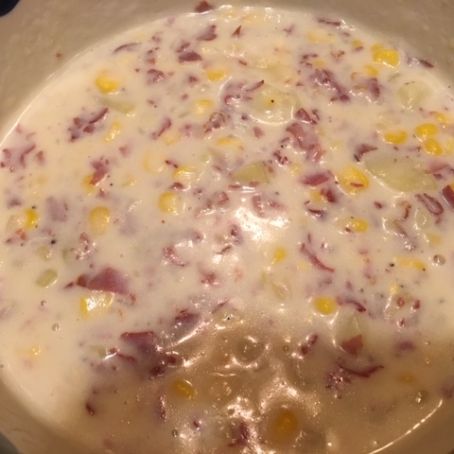 Dried Beef & Corn Chowder