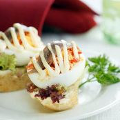 MONTADITO DE ANCHOA Y HUEVO