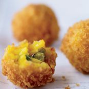 Toasted Pistachio-Cheese Arancini