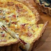 Corn and Tomato Quiche