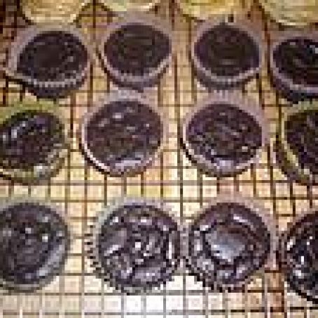 HCG Diet (P3/FF) Double Dark Chocolate Cream Cheese Muffins