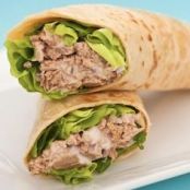 FISH*****Tuscan Tuna-and-Bean Wraps