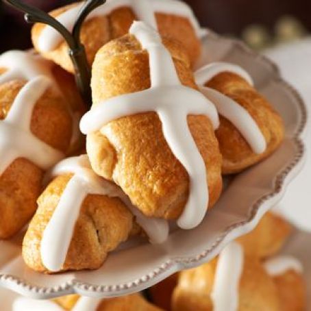 David V's Crescent Hot Cross Buns