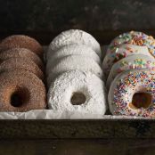 Baked Doughnuts Three Ways