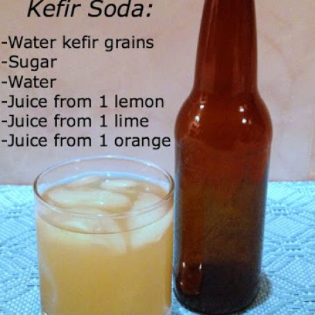 Citrus Kefir Soda