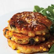 Corn and Shiitake Fritters