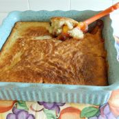 Almond Peach Cobbler