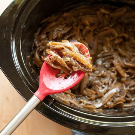Caramelized Onions in the Slow Cooker