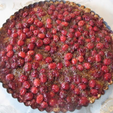 Cranberry and Pear Tarte