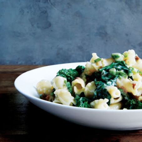 PASTA WITH ANCHOVY BUTTER AND BROCCOLI RABE