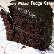 Double Wicked Fudge Cake