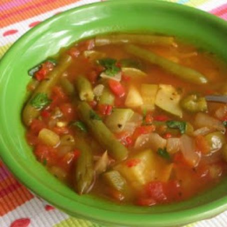 WW Zero Point Fresh Vegetable Soup ♥