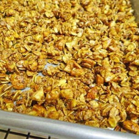Oatmeal - Crunchy Homemade Gluten Free Gingerbread Granola