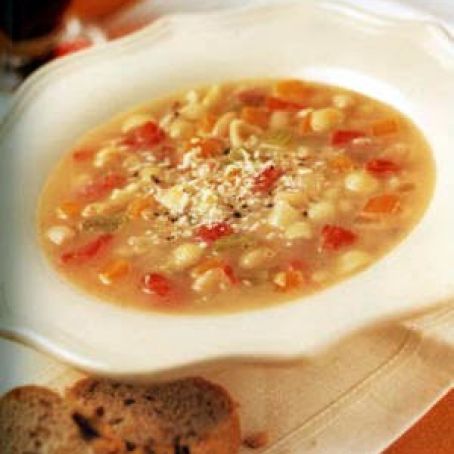 Italian Bean and Pasta Soup