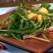 Cantaloupe, Prosciutto and Arugula Salad with Champaigne Vinaigrette