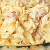 Creamy Ham & Noodle Casserole