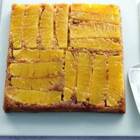 Light Pineapple Upside-Down Cake