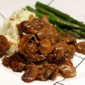 Veal Scallopine with Marsala and Mushrooms