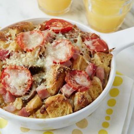 Ham and Cheese Breakfast Casserole