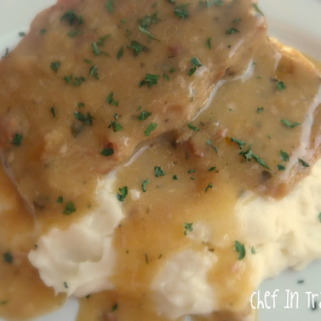 Ranch House Crock Pot Pork Chops