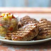 Greek Honey and Lemon Pork Chops