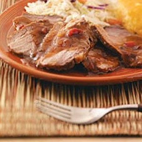 Tangy Tender Beef Brisket