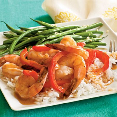 Thai Red Curry Shrimp