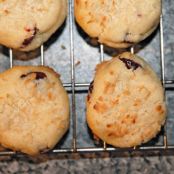 Chewy Cranberry Coconut Cookies