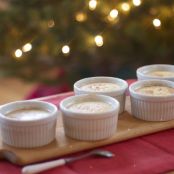 Baked Eggnog Custards