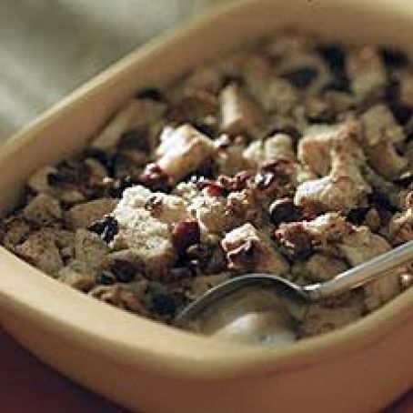 Apple-Cranberry Bread Pudding