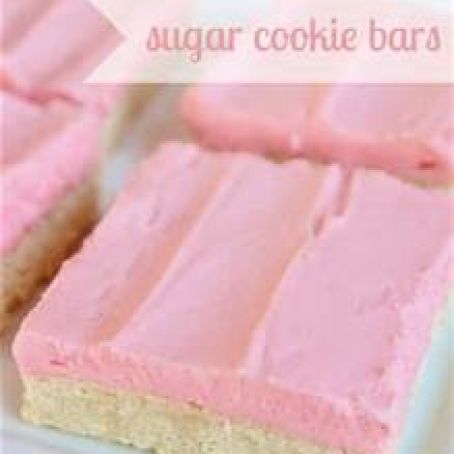 Sugar Cookie Bars - Lisa