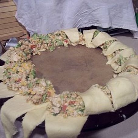 chicken broccoli braid recipe | pampered chef recipes | pampered chef